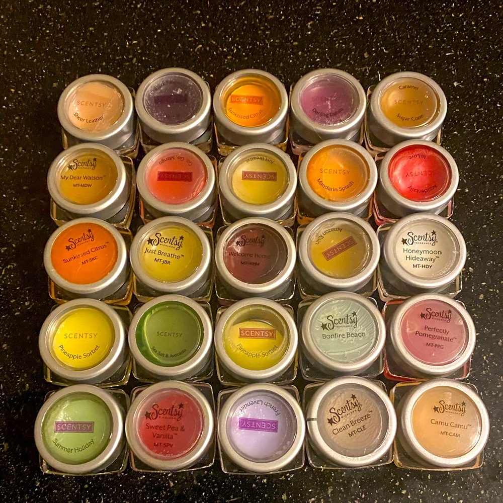 Scentsy Mini Tester Bundle Lot of 25 | Wax Samples Set | Variety Pack Fragrance